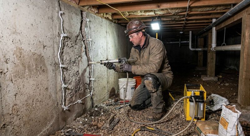 Basement Foundation Repair in Ararat, VA