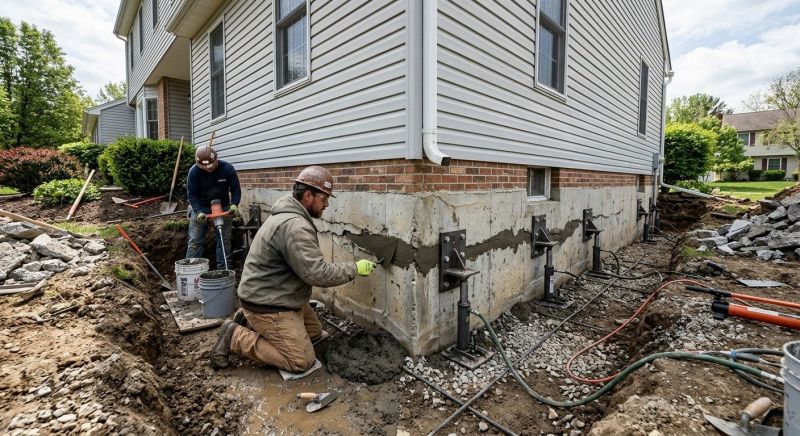 Basement Foundation Repair in Mount Airy, NC