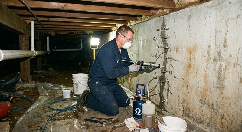 Basement Foundation Repair in State Road, NC