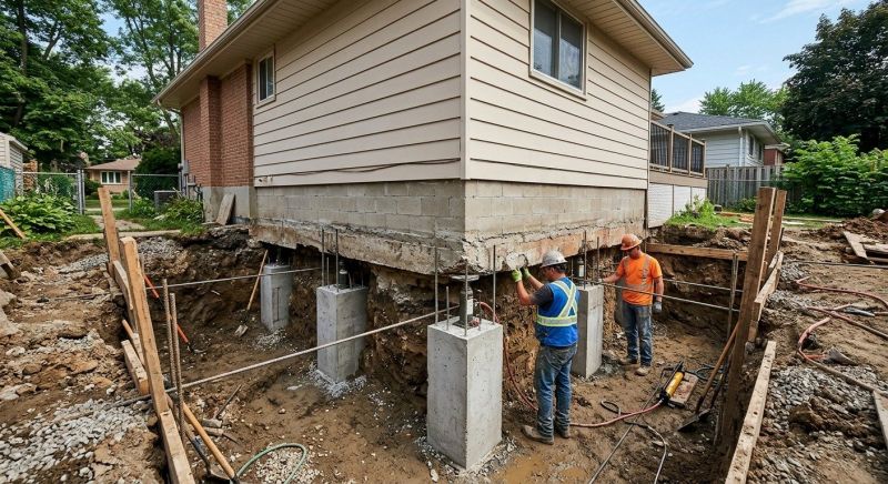 Basement Underpinning in Mount Airy, NC