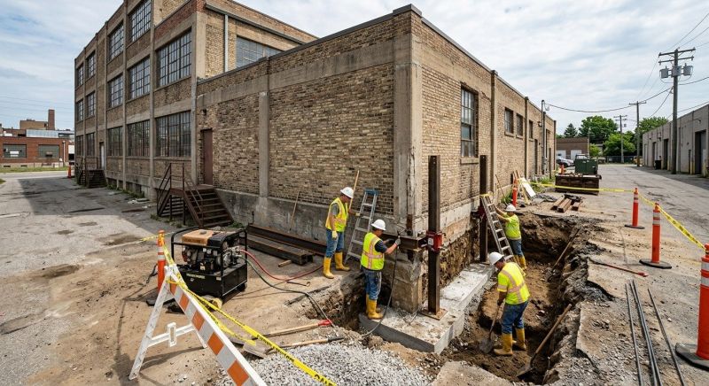 Building Foundation Repair in Ararat, VA