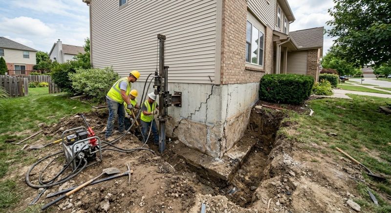 Building Foundation Repair in Pinnacle, NC