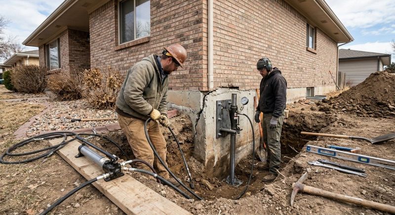Building Foundation Repair in Stuart, VA