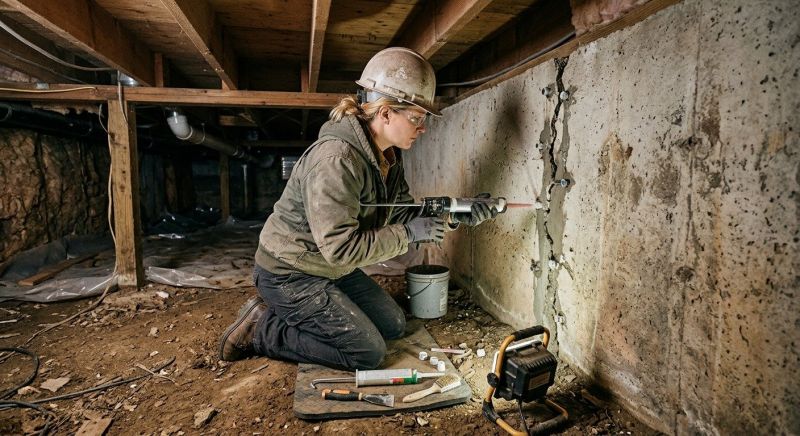 Building Foundation Repair in Surry County, NC