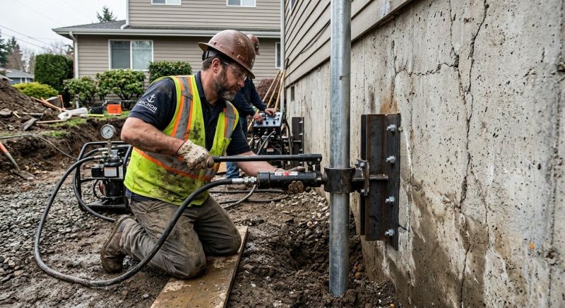 Concrete Foundation Leveling in Stokes County, NC