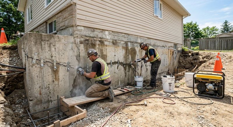 Concrete Foundation Repair in Mount Airy, NC