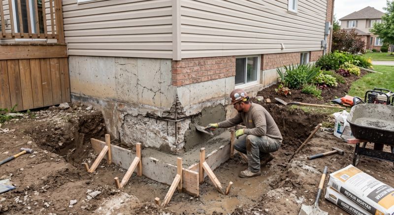 Concrete Foundation Repair in Stuart, VA