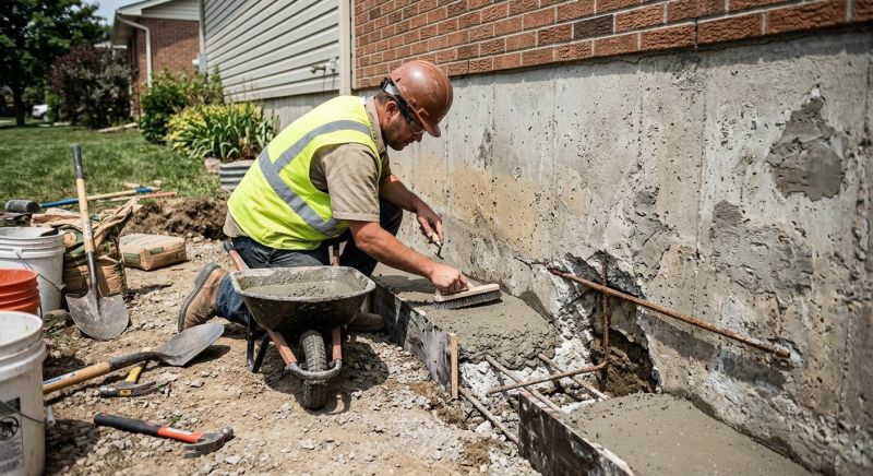 Concrete Foundation Repair in Surry County, NC