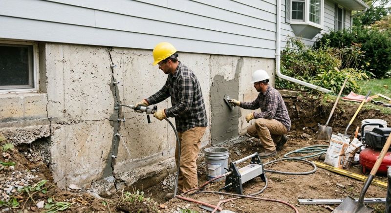 Concrete Foundation Repair in Surry County, NC