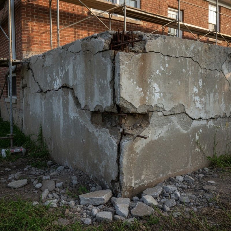 Cracked Foundation Repair in Stokes County, NC