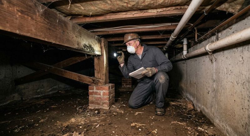 Crawl Space Leveling in Mount Airy, NC