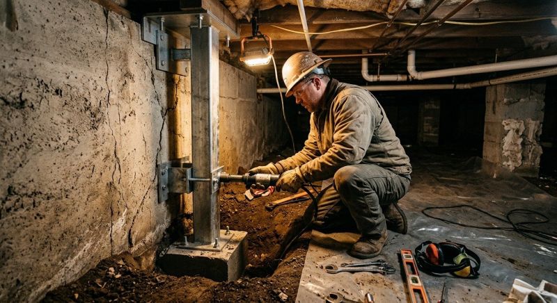 Crawlspace Foundation Repair in Stokes County, NC
