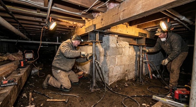 Crawlspace Repair in Mount Airy, NC