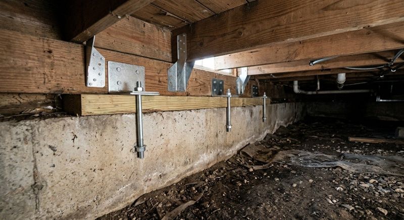 Crawlspace Structural Repair in Mount Airy, NC