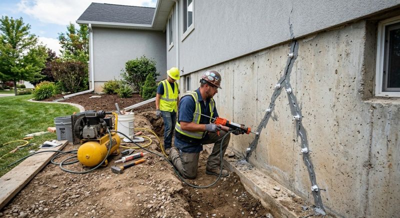 Foundation Crack Repair in Ararat, VA