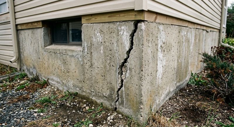 Foundation Crack Repair in State Road, NC
