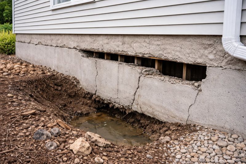 Foundation Damage Repair in Ararat, VA