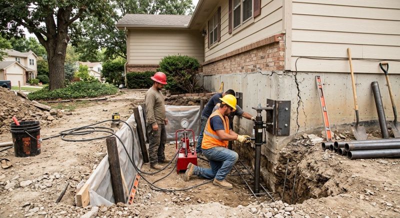 Foundation Damage Repair in Mount Airy, NC