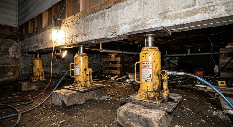 Foundation Jacking in Ararat, VA