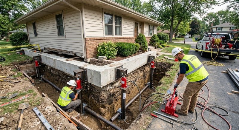 Foundation Jacking in Ararat, VA