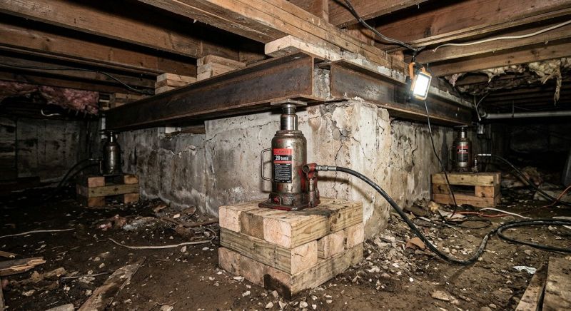 Foundation Jacking in Ararat, VA