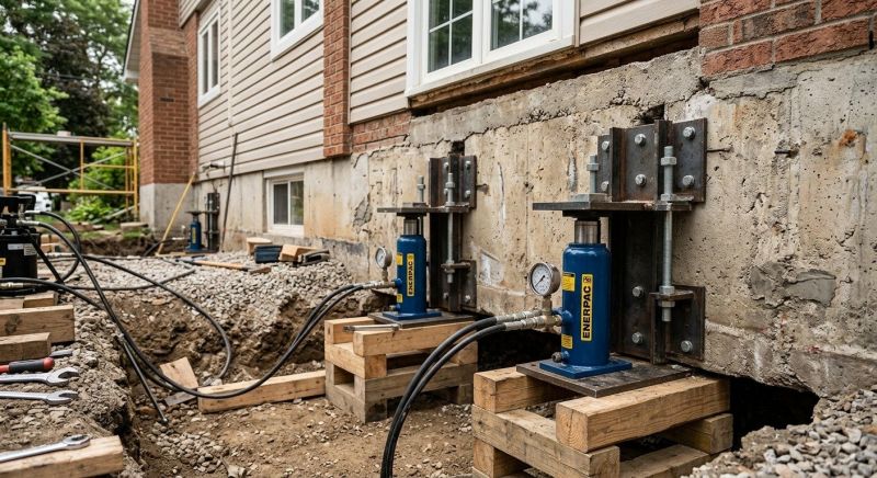 Foundation Jacking in Galax, VA