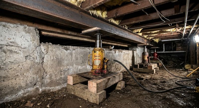 Foundation Jacking in Pinnacle, NC