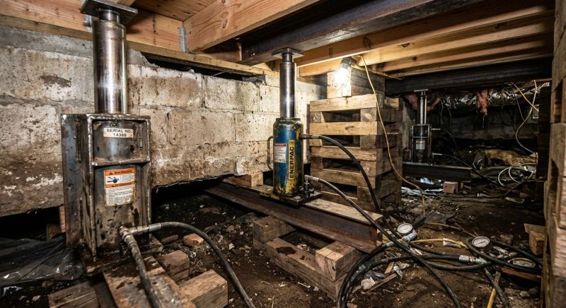 Foundation Jacking in State Road, NC