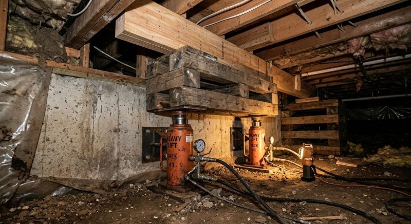 Foundation Jacking in Stokes County, NC