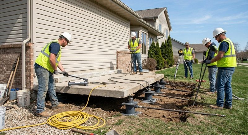 Foundation Lifting in State Road, NC