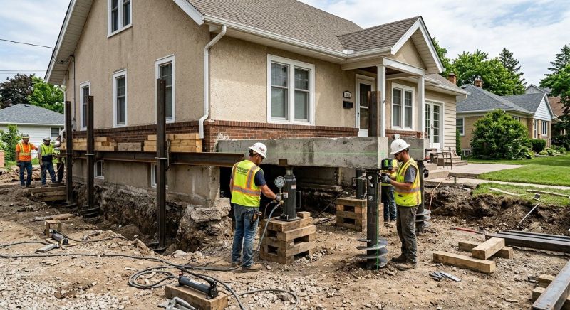 Foundation Releveling in Mount Airy, NC