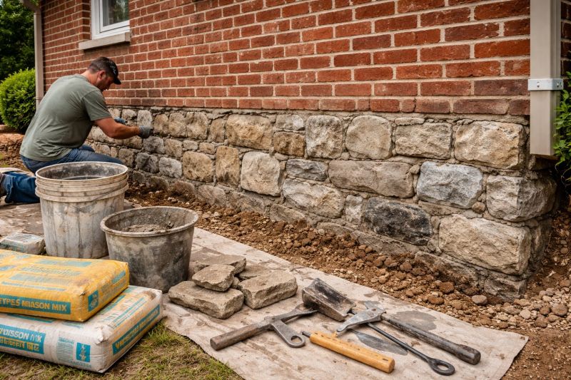 Foundation Renovation in Mount Airy, NC