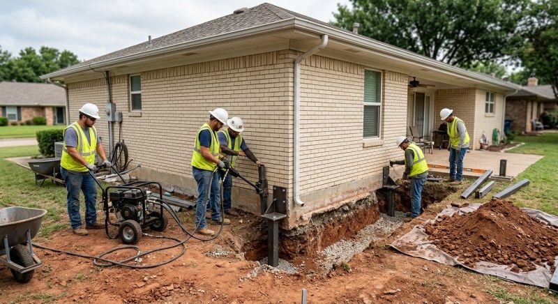 Foundation Stabilizing in Hillsville, VA