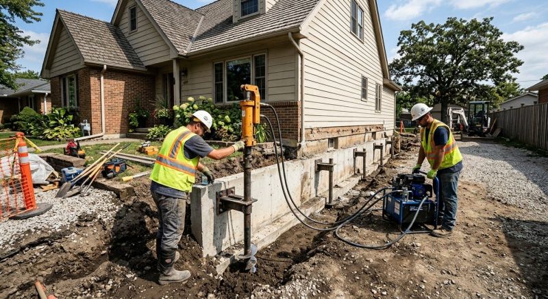Foundation Stabilizing in Hillsville, VA