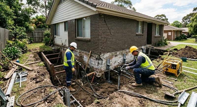 Foundation Stabilizing in Mount Airy, NC