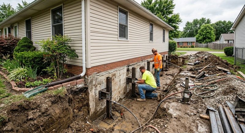 Foundation Stabilizing in State Road, NC