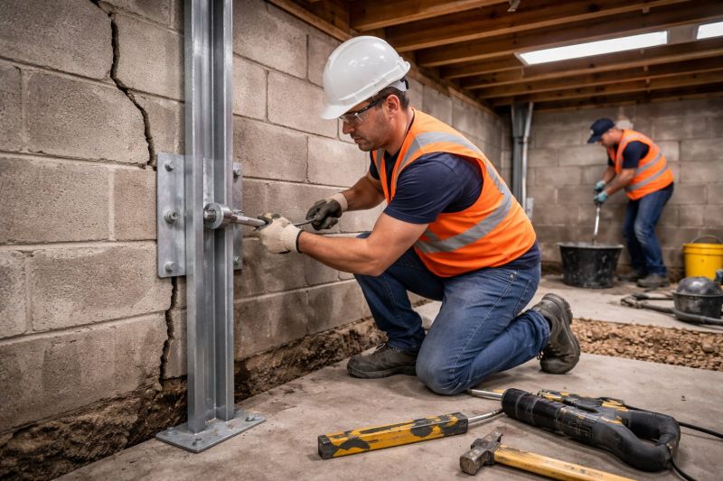 Foundation Structural Repair in Ararat, VA