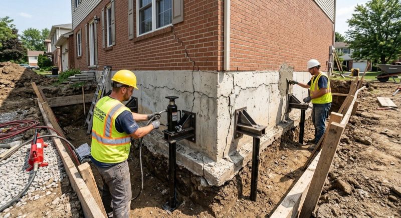 Foundation Structural Repair in Hillsville, VA