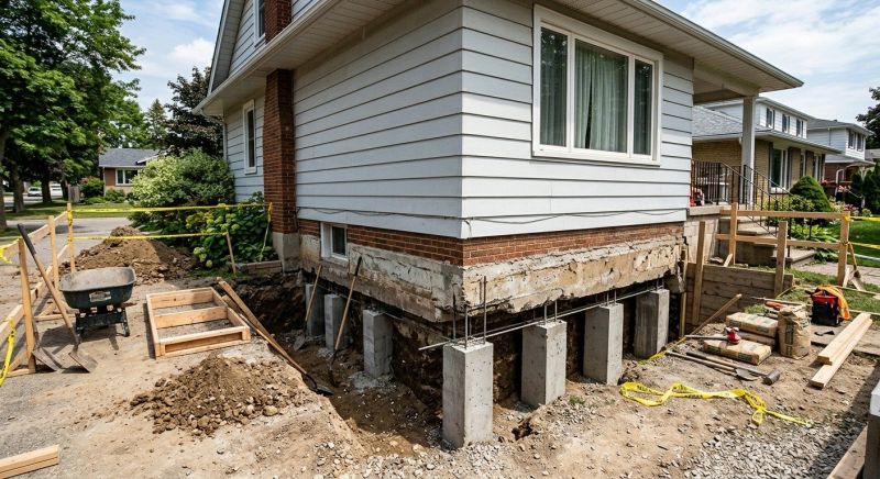 Foundation Underpinning in Mount Airy, NC