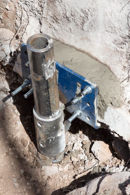 Helical Piers Installation in Mount Airy, NC