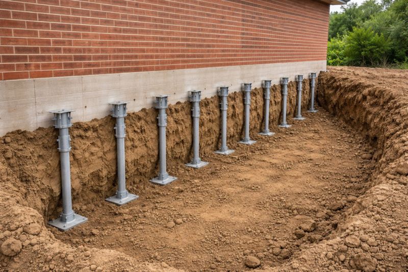 Helical Pile Installation in Mount Airy, NC