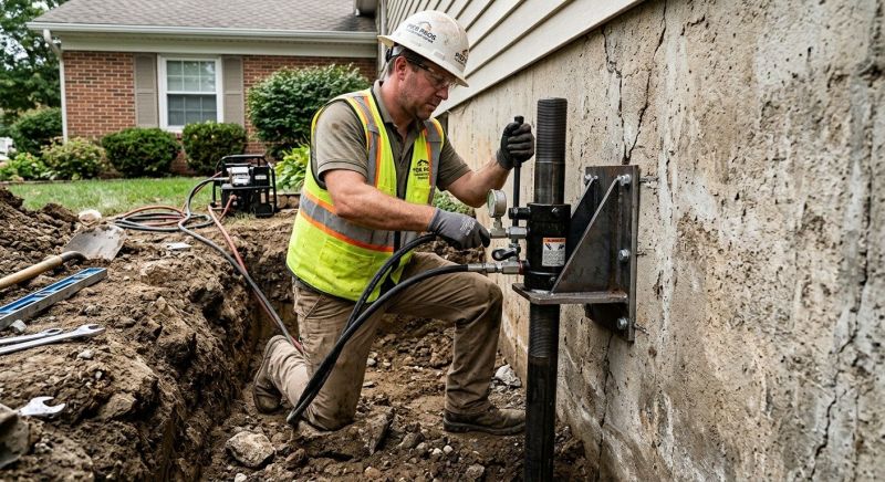 Home Foundation Leveling in Hillsville, VA