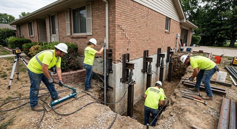 Home Foundation Leveling in State Road, NC