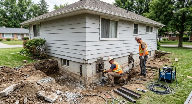 Home Foundation Repair in Mount Airy, NC