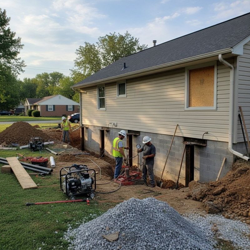 Home Foundation Repair in State Road, NC