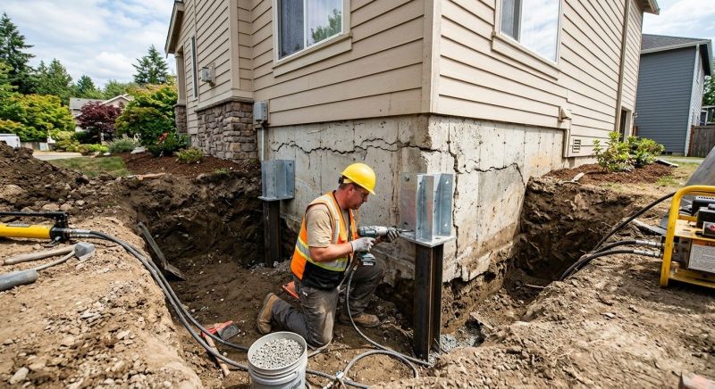 Home Foundation Repair in Stuart, VA