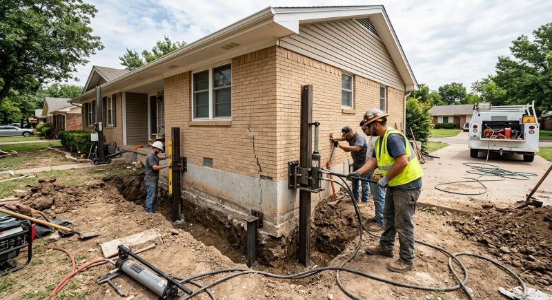 House Foundation Leveling in Mount Airy, NC