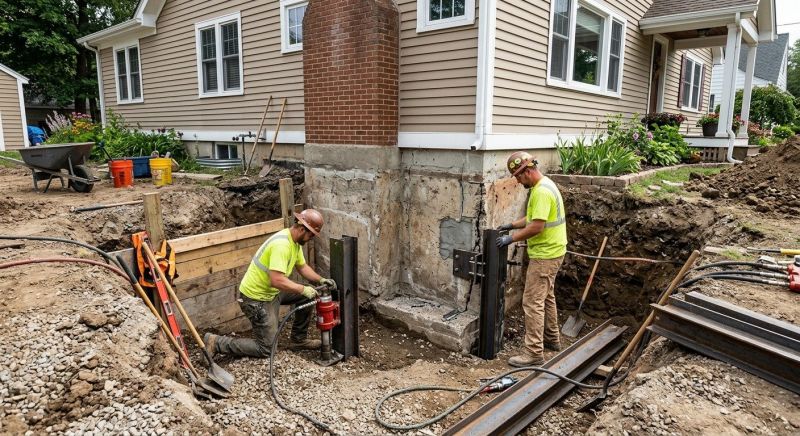 House Foundation Repair in Surry County, NC