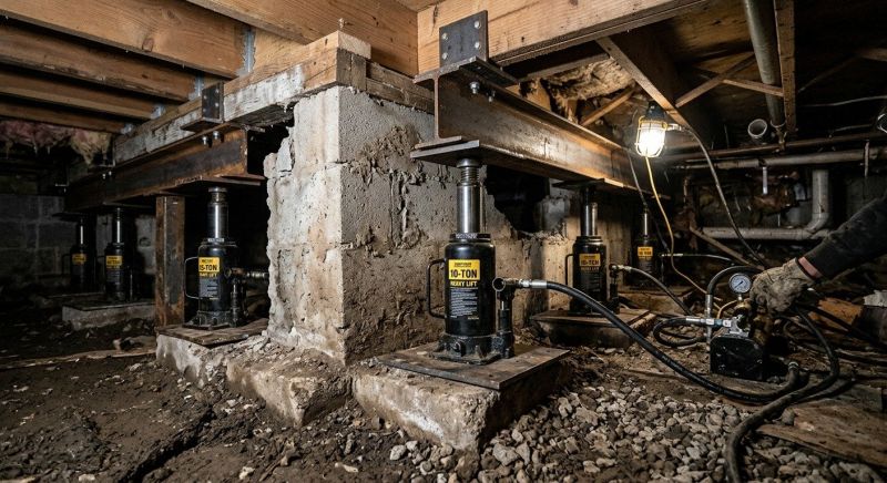 House Leveling in Mount Airy, NC