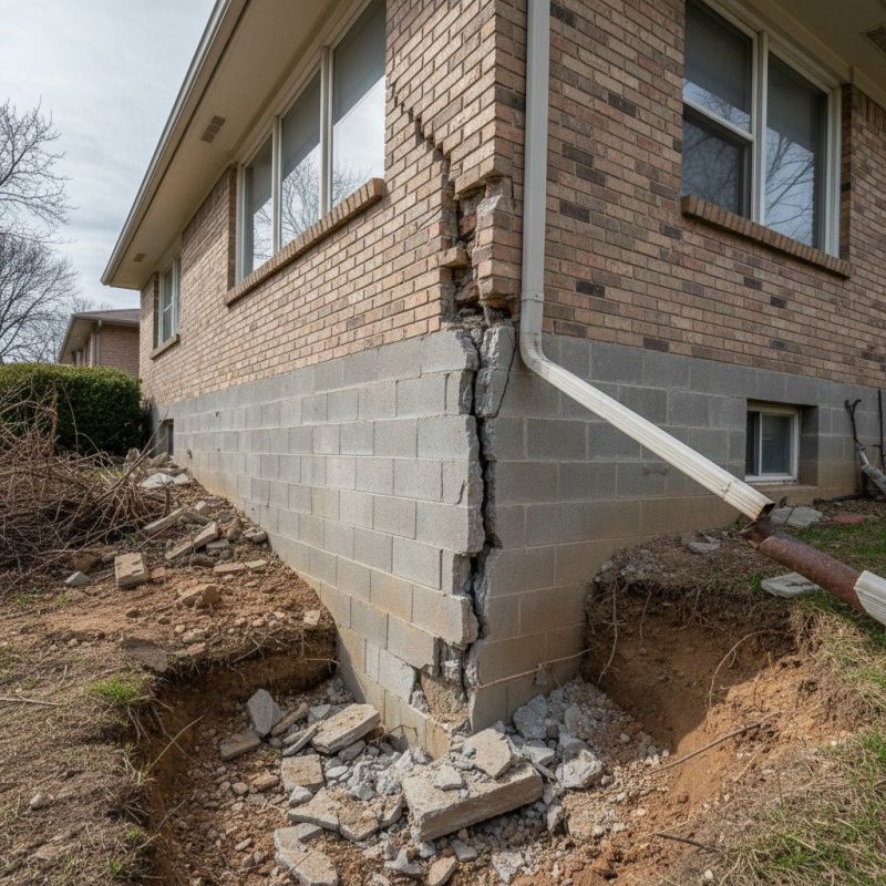 House Settling Repair in Mount Airy, NC